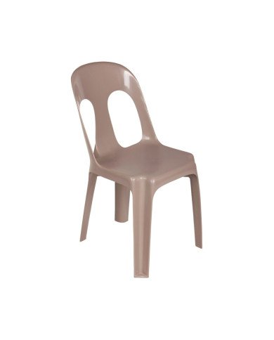 Chaise en résine Sirtaki M4 taupe