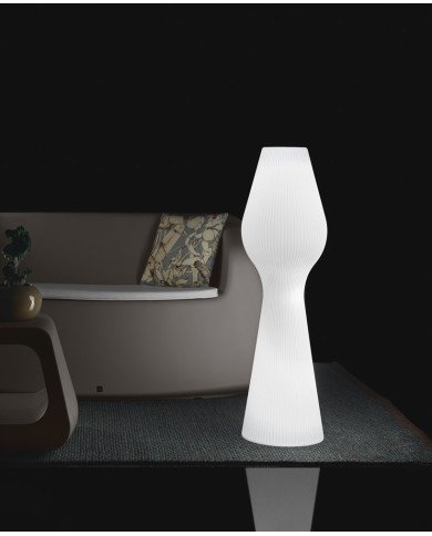 Lampe lumineuse STRIPES en résine rotomoulée 110cm