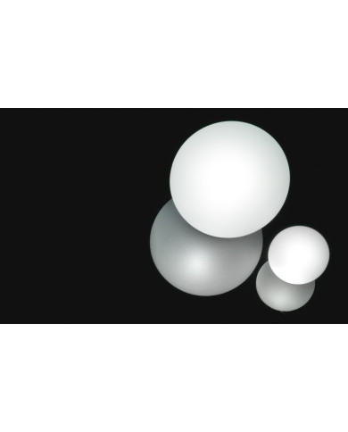 Sphère lumineuse LUX led RGBW avec batterie blanc