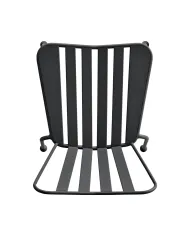 Chaise ERNEST en acier époxy