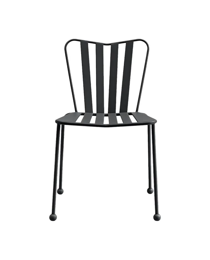 Chaise ERNEST structure acier époxy