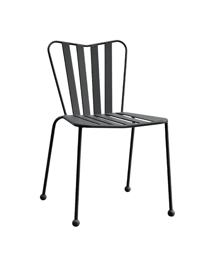 Chaise ERNEST structure acier époxy