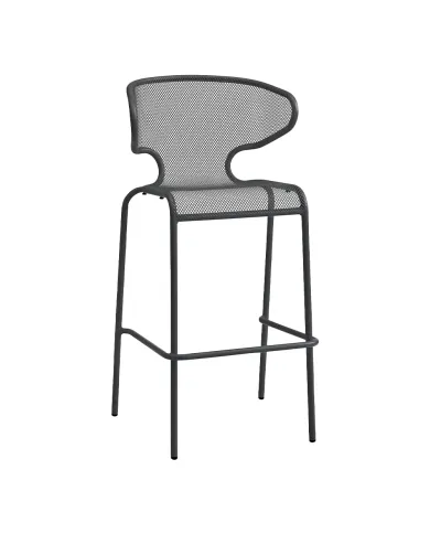 Chaise haute MOVIDA structure acier époxy
