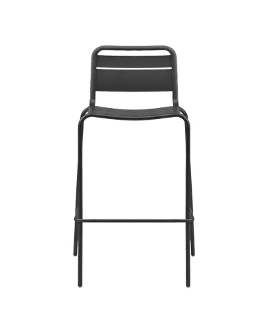 Chaise haute HORIZONS structure aluminium