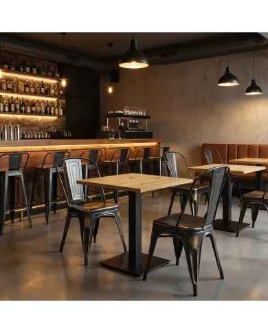 Chaise en métal HOT finition époxy