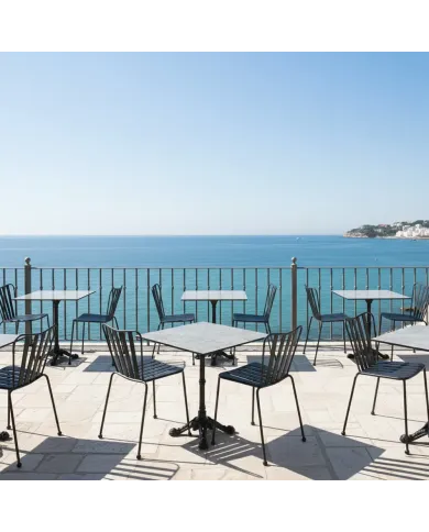 Chaise ERNEST structure acier époxy