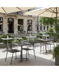 Chaise HORIZONS structure aluminium