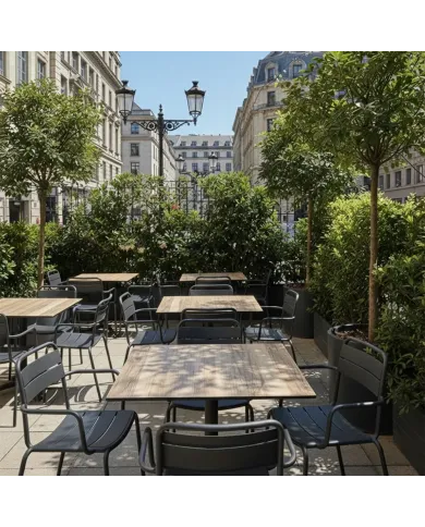 Fauteuil HORIZONS structure aluminium