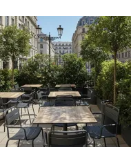 Fauteuil HORIZONS structure aluminium