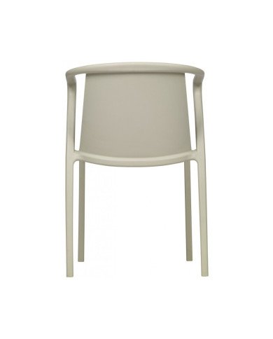 Fauteuil en résine FADO sable renforcé en fibre de verre