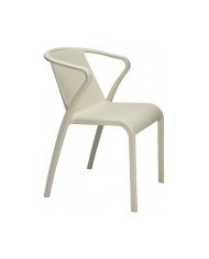 Fauteuil en résine FADO sable renforcé en fibre de verre