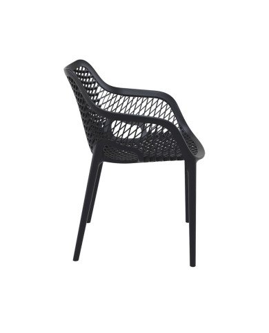 Fauteuil design en resine AIR noir