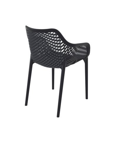Fauteuil design en resine AIR noir