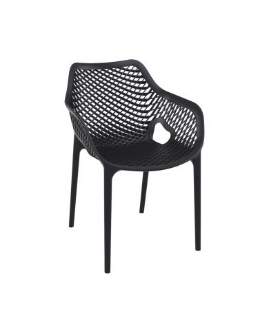 Fauteuil design en resine AIR noir