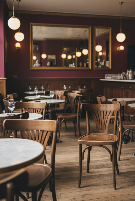 Chaise MORZINE french patina